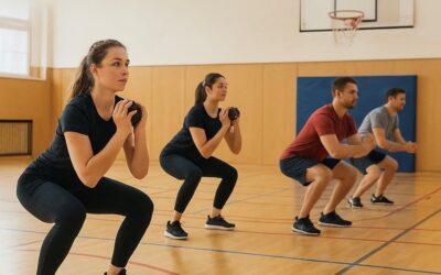 TRÉNINKY V TĚLOCVIČNĚ